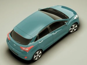 hyundai i30 2012 3D Model