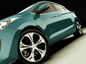 hyundai i30 2012 3D Model