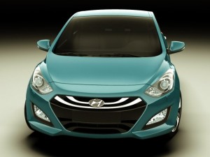 hyundai i30 2012 3D Model