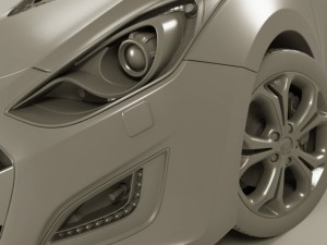 hyundai i30 2012 3D Model