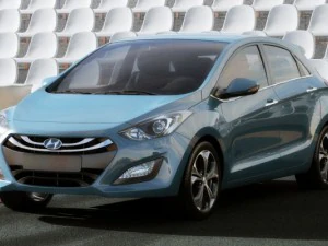 hyundai i30 2012 3D Model