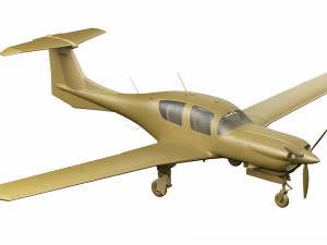 Diamond DA50 RG 3D Model