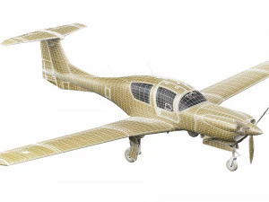 Diamond DA50 RG 3D Model