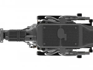 V12 engine with gearbox 3D Model
