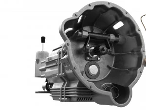 V12 engine with gearbox 3D Model