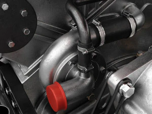 V12 engine with gearbox 3D Model