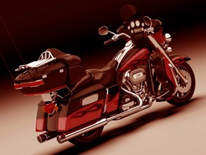 harley davidson electra cvo 2011 3D Model