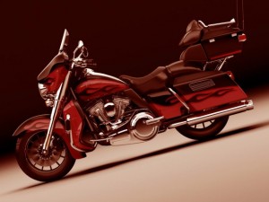 harley davidson electra cvo 2011 3D Model