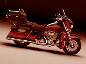 harley davidson electra cvo 2011 3D Model