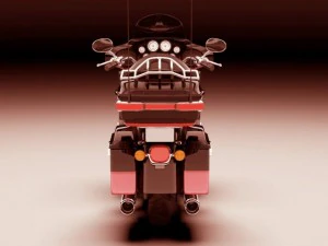 harley davidson electra cvo 2011 3D Model
