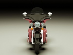 harley davidson electra cvo 2011 3D Model