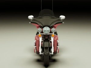 harley davidson electra cvo 2011 3D Model