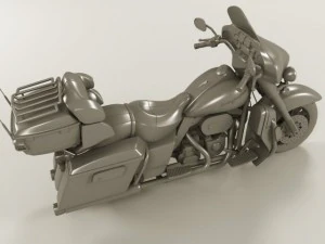 harley davidson electra cvo 2011 3D Model