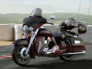 harley davidson electra cvo 2011 3D Model