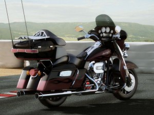 harley davidson electra cvo 2011 3D Model