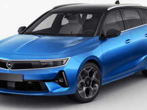 Opel Astra Sports Tourer 2022 Model 3D