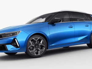 Opel Astra Sports Tourer 2022 3D Model
