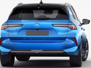 Opel Astra Sports Tourer 2022 Model 3D