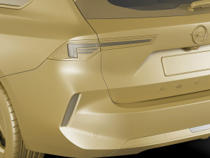 Opel Astra Sports Tourer 2022 Model 3D