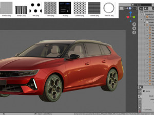 Opel Astra Sports Tourer 2022 Model 3D