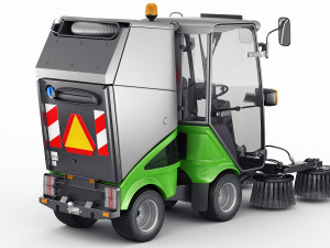 Compact Street Sweeper 3Dモデル