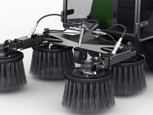 Compact Street Sweeper 3D Model