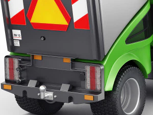 Compact Street Sweeper 3D Model