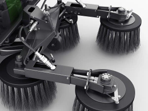 Compact Street Sweeper 3D Model