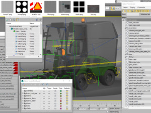 Compact Street Sweeper 3Dモデル