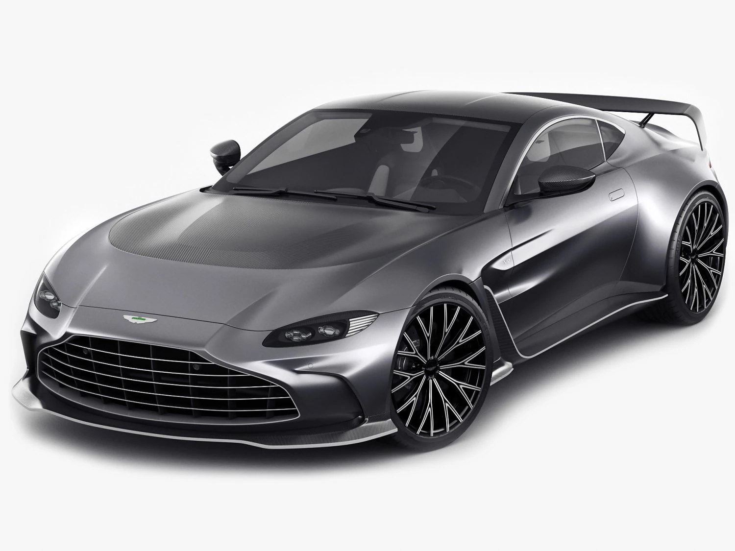 Aston Martin V12 Vantage 2023 3D Model .c4d .max .obj .3ds .fbx .stl .blend 