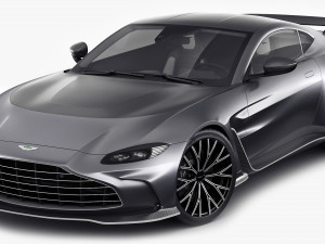 Aston Martin V12 Vantage 2023 3D Модель