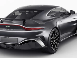 Aston Martin V12 Vantage 2023 3D Model