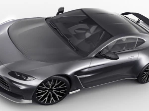 Aston Martin V12 Vantage 2023 3D Model