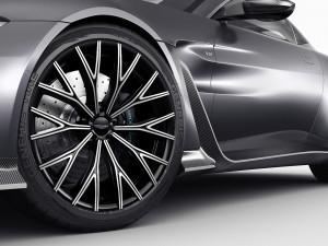 Aston Martin V12 Vantage 2023 3D Модель