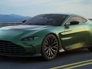 Aston Martin V12 Vantage 2023 3D Model