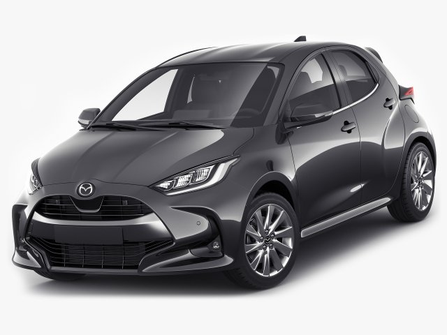 Mazda 2 hybrid 2022 Modèle 3D .c4d .max .obj .3ds .fbx .stl .blend 
