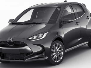 Mazda 2 hybrid 2022 3D Model