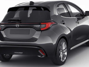 Mazda 2 hybrid 2022 3D Model