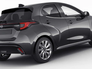 Mazda 2 hybrid 2022 3D Model