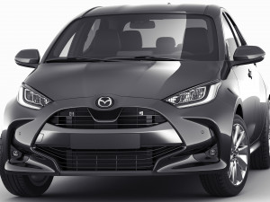 Mazda 2 hybrid 2022 Modèle 3D