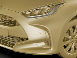 Mazda 2 hybrid 2022 3D Model