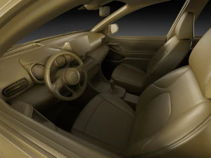 Mazda 2 hybrid 2022 3D Model