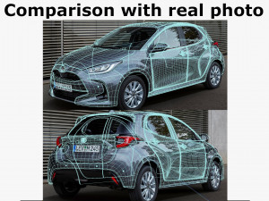 Mazda 2 hybrid 2022 Modèle 3D