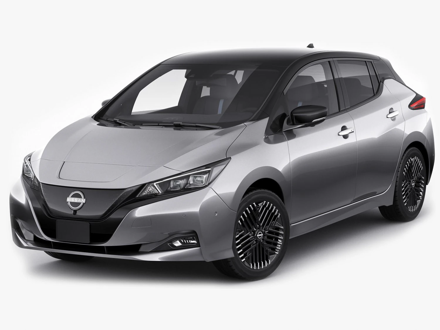 Nissan Leaf 2022 3D Model .c4d .max .obj .3ds .fbx .stl .blend 
