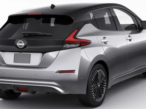 Nissan Leaf 2022 3D Model