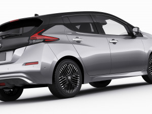 Nissan Leaf 2022 3D मॉडल
