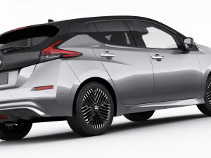 Nissan Leaf 2022 3D Model