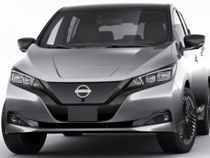 Nissan Leaf 2022 3D Model