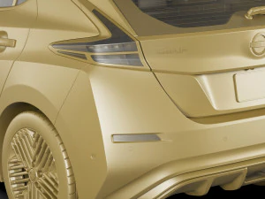 Nissan Leaf 2022 3D Model