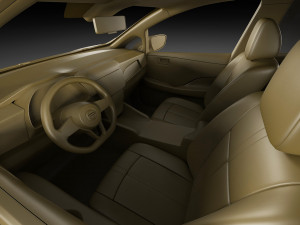 Nissan Leaf 2022 3D मॉडल